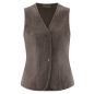 Gilet en chanvre pour femme Col V 