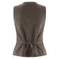 Gilet en chanvre pour femme Col V 