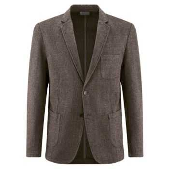 Veste de costume Homme, Chanvre, marron