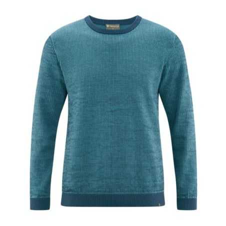 Pull à rayures fines en chanvre pour homme