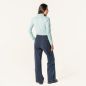 Pantalon "SISILE" 100% coton bio, bleu marine, GOTS et VEGAN