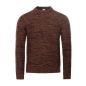 Pull "SYRELL" 100 % laine bio, marron, GOTS