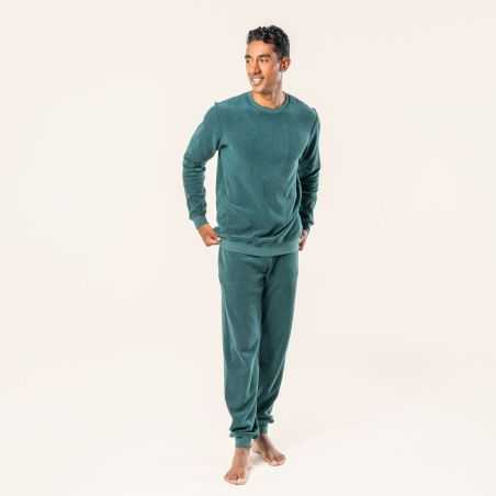 Pyjama éponge coton bio et équitable GOTS