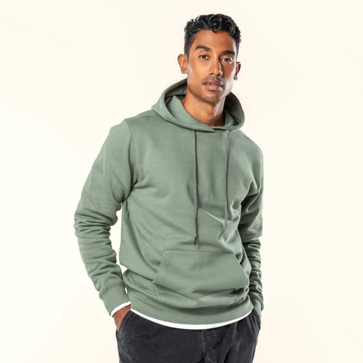 Sweat capuche homme 100 coton sale