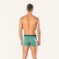 Lot de deux boxers "RODGER" coton bio, vert, GOTS et VEGAN