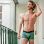 Lot de deux boxers "RODGER" coton bio, vert, GOTS et VEGAN