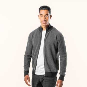 Cardigan "SPENCER" 100 % coton bio, GOTS et VEGAN, pour homme