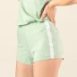 Shorts "RIVANNA" 100% de coton bio, vert, GOTS et VEGAN