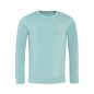 T-shirt manches longues "PINO" 100% coton bio, bleu clair, GOTS et VEGAN