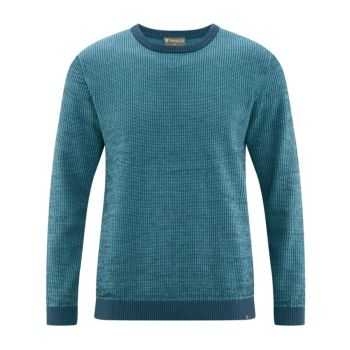 Pull à rayures fines en chanvre pour homme