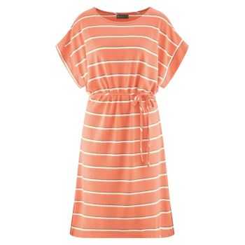 Robe Rayée Femme "peach"