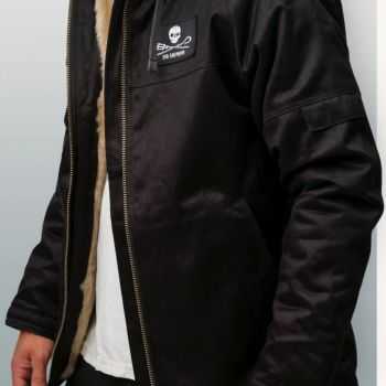 Veste pour homme noir en chanvre, Sea Shepherd 3