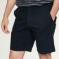 Short bleu marine homme en coton bio