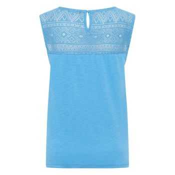 Top femme en dentelle en coton bio 2