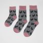 Coffret de  4 paires de chaussettes pour enfant en coton biologique et bambou