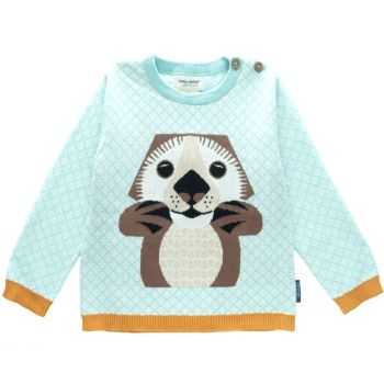 Pull Tricot Enfant Loutre 2