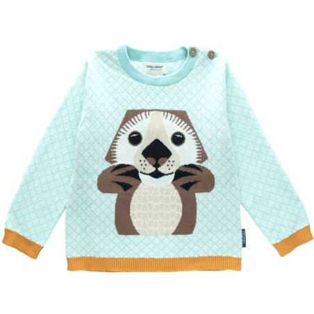 Pull Tricot Enfant Loutre