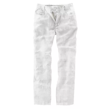 pantalon vintage"métro" white