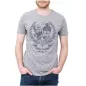 Tee-shirt gris chiné coton bio Hipster