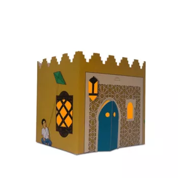 Veilleuse maison carton Maroc Moyen-Orient