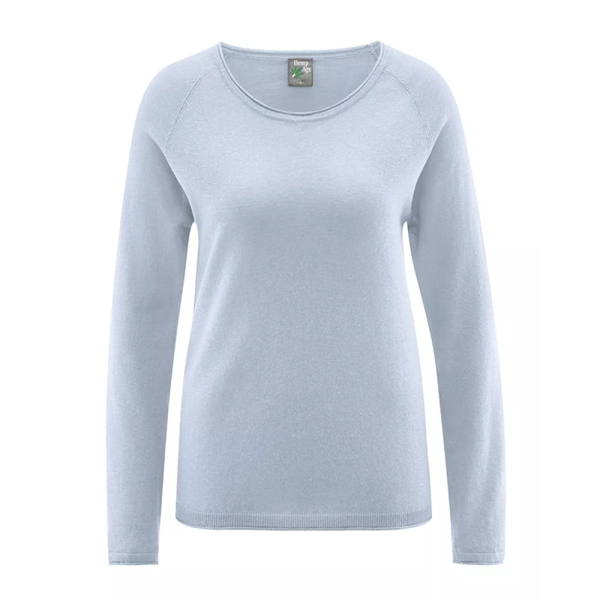 Pullover col rond chanvre et coton bio