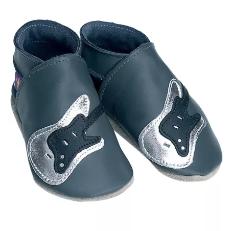 CHAUSSONS STARCHILD CUIR SOUPLE Guitar grey