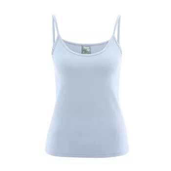 Débardeur gris clair femme chanvre coton bio 