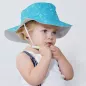 Chapeau turquoise Swimming pool anti-UV