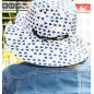 Chapeau blanc et imprimé Fun fair anti-UV