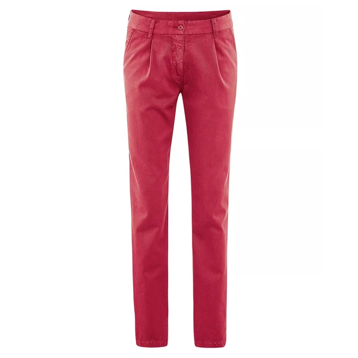 Pantalon slim toile coton bio et chanvre Alice