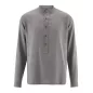 Chemise bio manches longues col droit