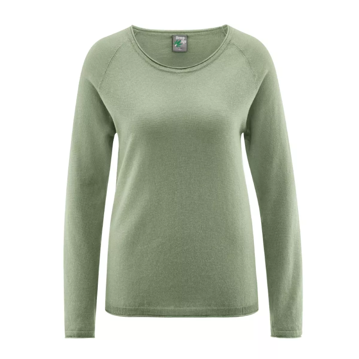 Pullover col rond chanvre et coton bio