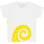 T-shirt coton bio blanc Hippocampe 