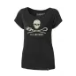 Tee shirt noir en chanvre femme Sea Shepherd