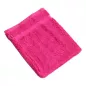 Gant de toilette coton bio framboise