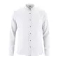 Chemise bio manches longues col mao