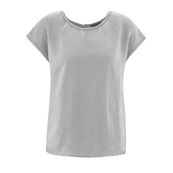 blouse pur chanvre bio gris tin