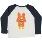 T-shirt raglan anthracite coton bio renard