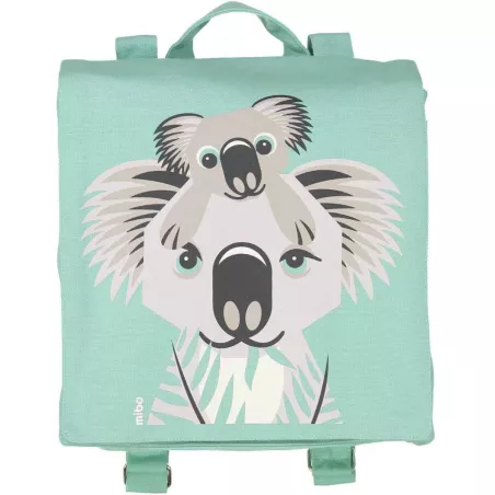 Sac à dos vert Koala création Mibo 